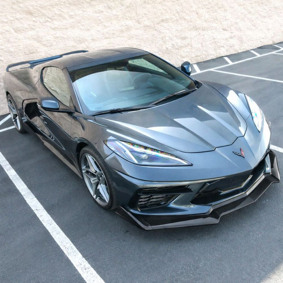 V3R Style Front Bumper Lip (4)