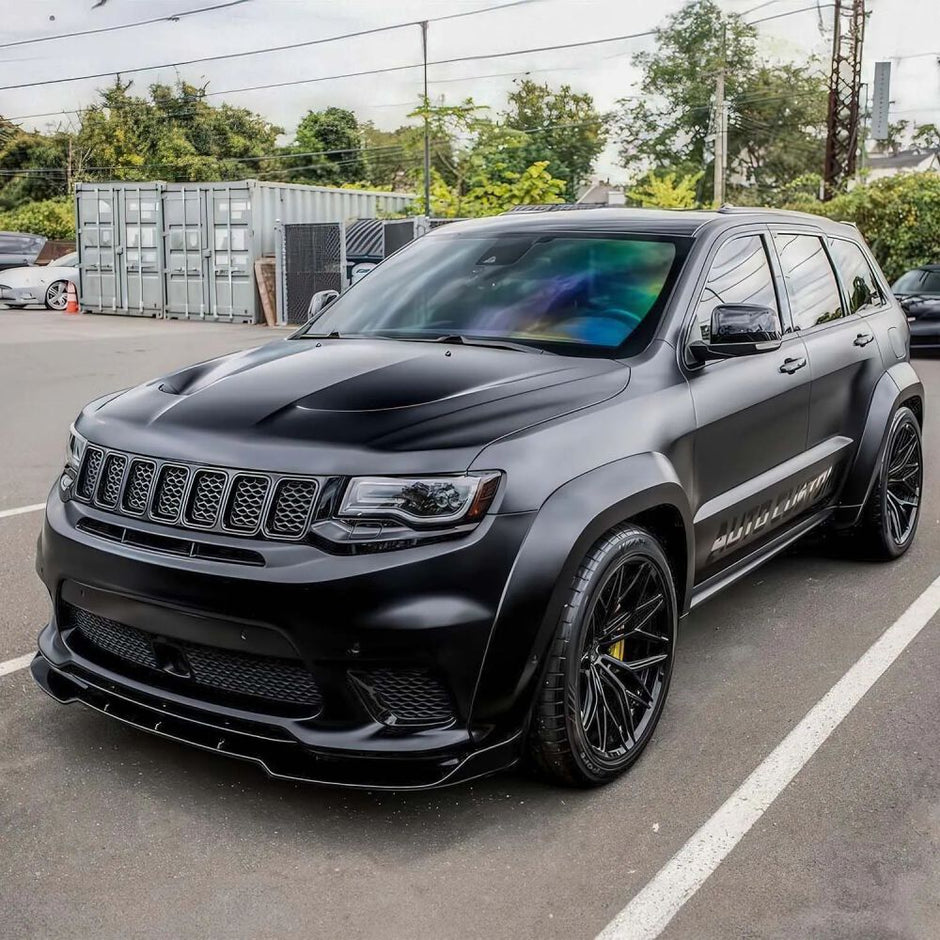Widebody Fender Flares Set + Splitter (GRAND CHEROKEE 2014-2021 TRACKHAWK) (5)