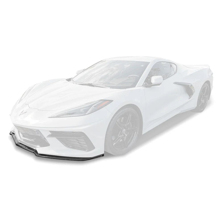 Z51 Texture Black Front Bumper Lip (CORVETTE C8 20-26 Stingray) (5)