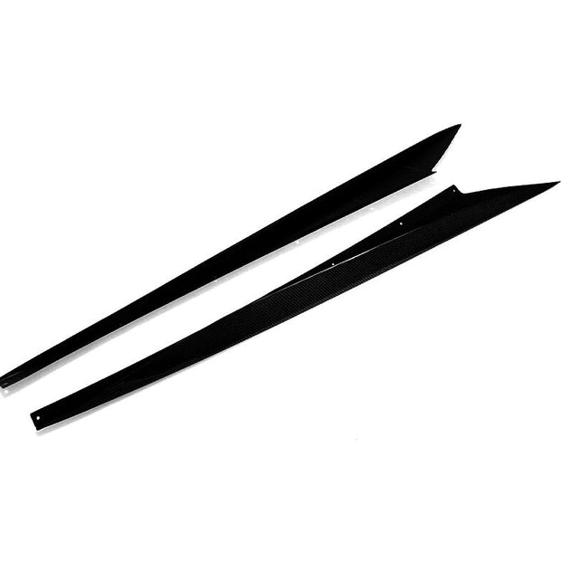 Side Skirts – V3 Style – Matte Black (CORVETTE C8 20-26) (2)