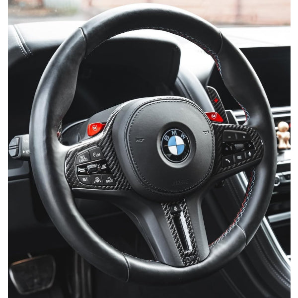 Rattpanel i carbon för BMW G-serie M2/M3/M4/M5/M8/X3M–X6M – ACC & rattvärme