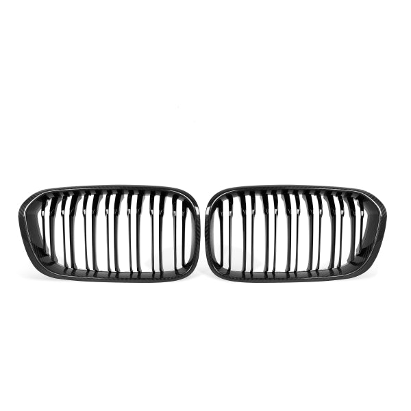 Njurgrill i pre-preg carbon för BMW 1-serie F20 LCI Hatchback