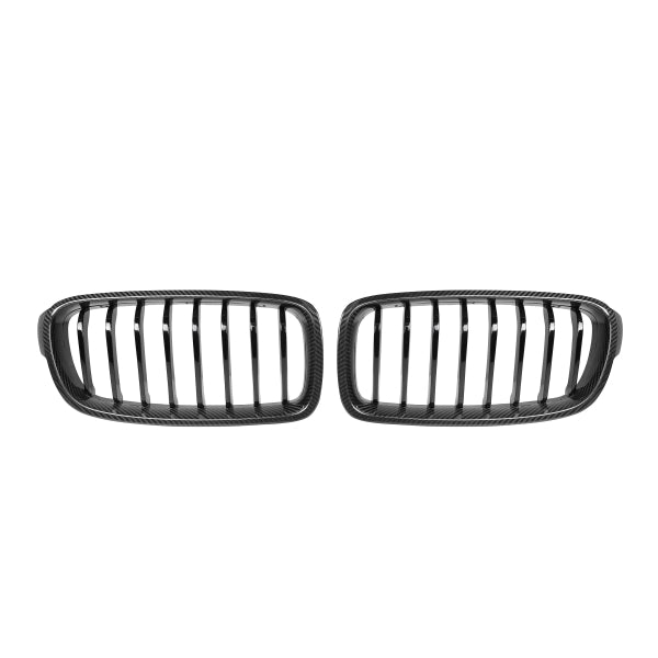 Njurgrill i pre-preg carbon för BMW 3-serie F30/F31 2012–2018 – variant 1