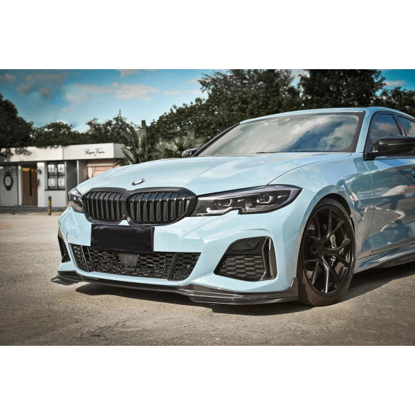 Frontsplitter Performance i pre-preg carbon för BMW 3-serie G20/G21 M340i pre-LCI