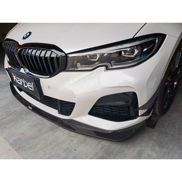 Frontläpp i pre-preg carbon för BMW 3-serie G20 före facelift 2019–2022 – Karbel