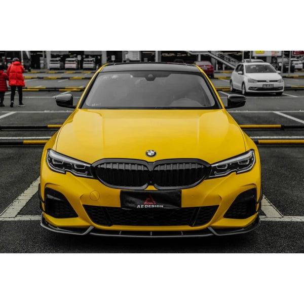 Frontläpp i pre-preg carbon för BMW 3-serie G20 2018–2022 – AE Design