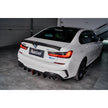 Bakre diffusor i pre-preg carbon för BMW 3-serie G20 2019–2022 Karbel – bild 2