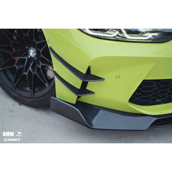 Canards till främre stötfångare i carbon för BMW M3 G80 & M4 G82/G83