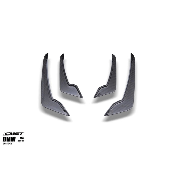 Canards till främre stötfångare i carbon för BMW M3 G80 & M4 G82/G83