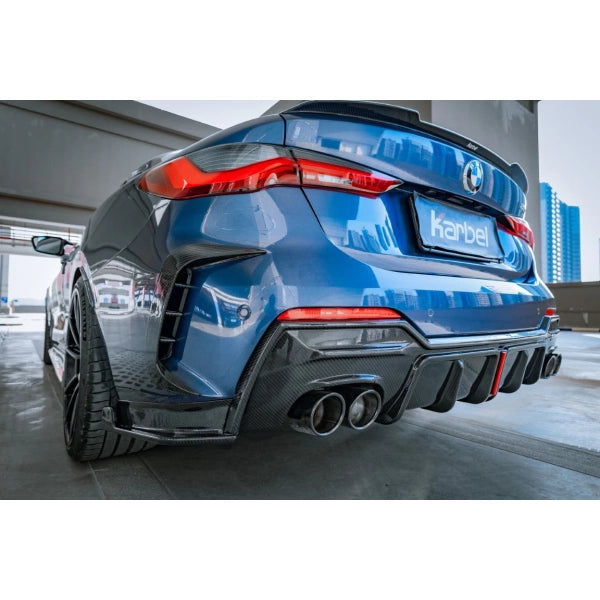 Ramar till bakre stötfångare i pre-preg carbon för BMW 4-serie G22/G23 Karbel – bild 4