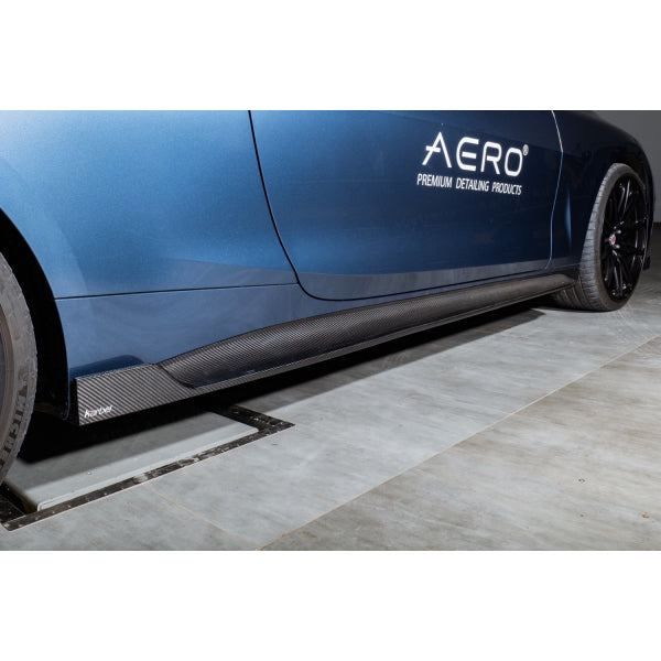 Sidokjolar i pre-preg carbon för BMW 4-serie G22/G23 2020+ – Karbel