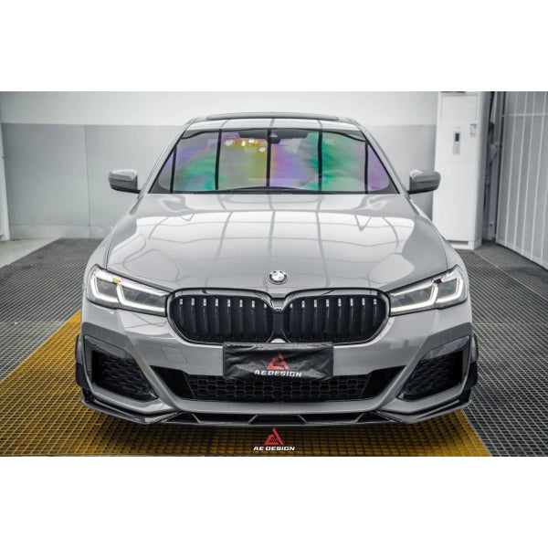 Frontläpp i pre-preg carbon för BMW 5-serie G30/G31 LCI 2021+ – AE Design