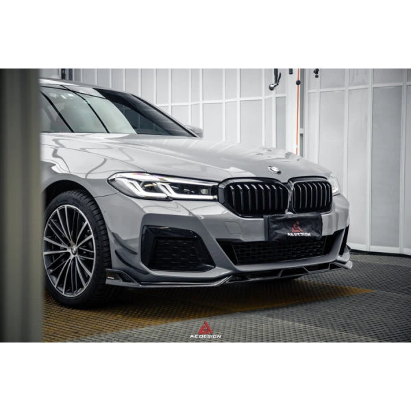 Frontläpp i pre-preg carbon för BMW 5-serie G30/G31 LCI 2021+ – AE Design