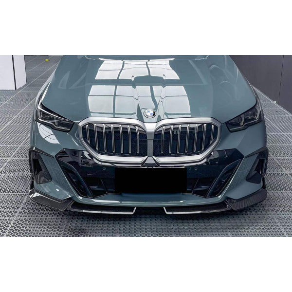 Frontsplitter i pre-preg carbon för BMW 5-serie G60 2023–2024