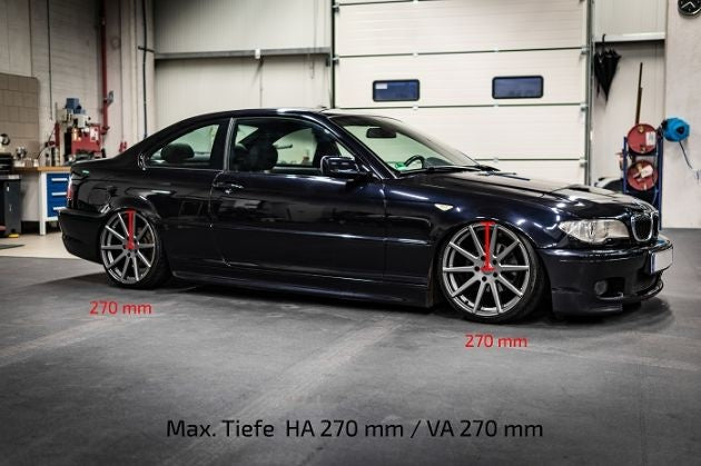 BMW E46 3-serie 1998 - 2007 Coilovers Deep TA Technix – bild 5