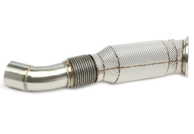 BMW F20/F21/F22/F23 / F30/F3/F34 / F32/F33/F36 / G30 / G12 / X3 G01 / X4 G02 B58-Motor 2015-2019 Downpipe Med Katalysator & Värmeskydd TA Technix