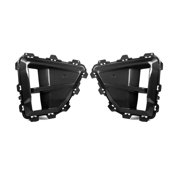 Sooqoo Luftintag/galler till främre stötfångare i Dry Carbon för BMW X5 M F95 LCI 2023-2025
