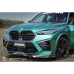 Sooqoo Luftintag/galler till främre stötfångare i Dry Carbon för BMW X5 M F95 LCI 2023-2025 – bild 3
