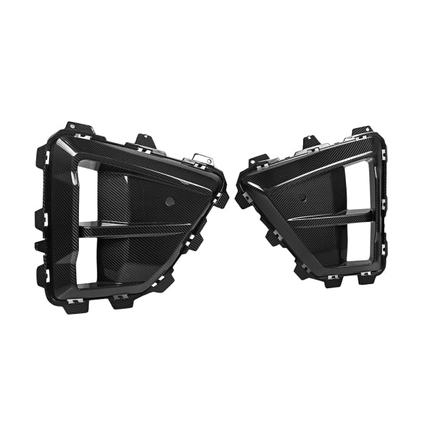 Sooqoo Luftintag/galler till främre stötfångare i Dry Carbon för BMW X5 M F95 LCI 2023-2025 – bild 6