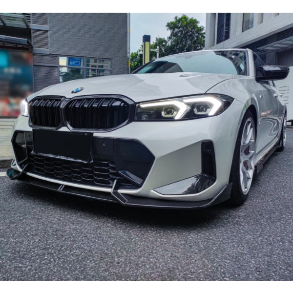 TAKD frontläpp/frontsplitter i carbon V2 för BMW 3-serie G20/G21 LCI facelift 2023 – bild 3