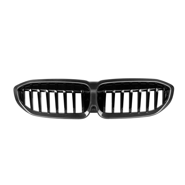 Njurgrill i pre-preg carbon för BMW 3-serie G20/G21/G28