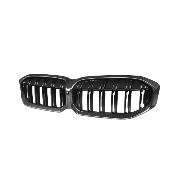 Njurgrill i pre-preg carbon för BMW 3-serie G20/G21/G28 LCI 2022+ (variant 1)