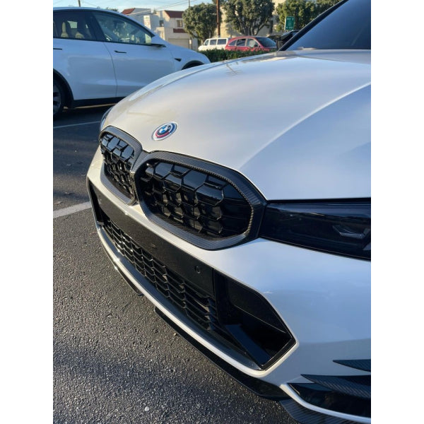 Njurgrill i pre-preg carbon för BMW 3-serie G20/G21/G28 LCI 2022+ (variant 3)