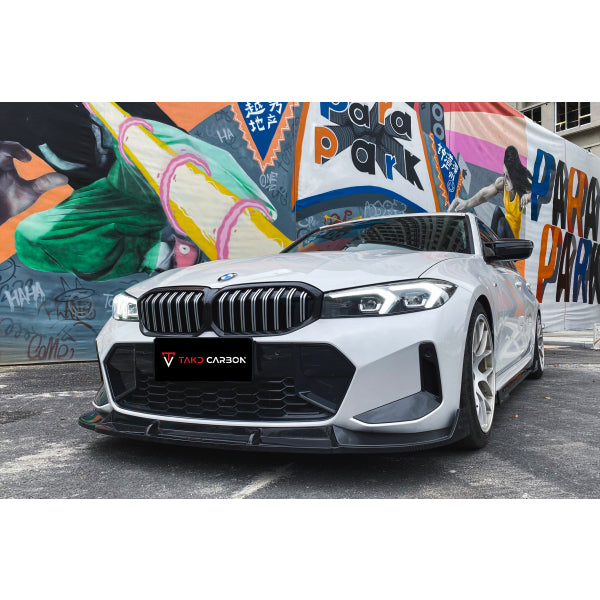 TAKD frontläpp i pre-preg carbon för BMW 3-serie G20 LCI 2023