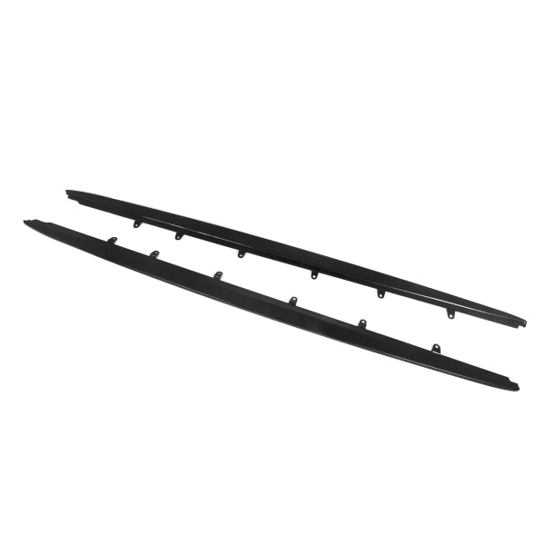 Sidokjolsläppar i pre-preg carbon för BMW 5-serie G30/G31 & M5 F90/F90 LCI