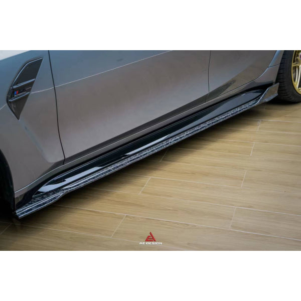 AE Design aeropaket i carbon med bagageluckespoilers för BMW M3 G81 Touring
