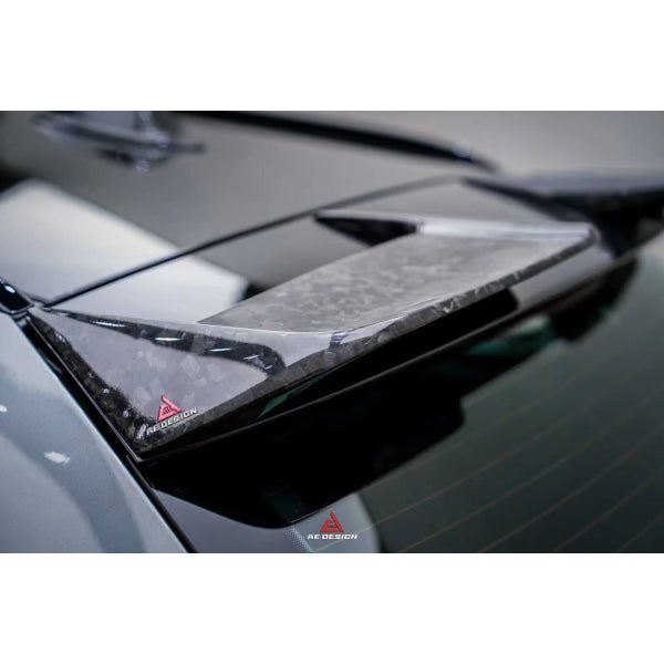AE Design aeropaket i carbon med bagageluckespoilers för BMW M3 G81 Touring – bild 8