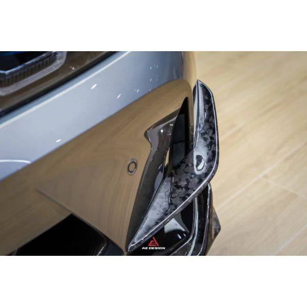 AE Design aeropaket i carbon med bagageluckespoilers för BMW M3 G81 Touring