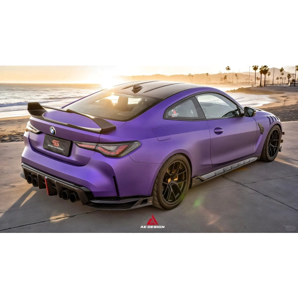 Komplett bodykit i carbon för BMW M4 G82 – motorhuv, skärmar, splitter & diffusor
