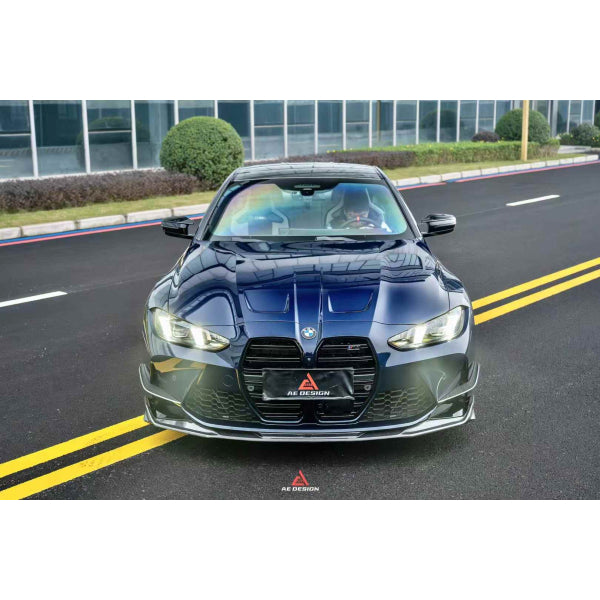AE Design aeropaket i carbon – frontläpp, canards & diffusor för BMW M4 G82
