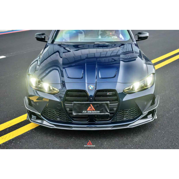 AE Design aeropaket i carbon – frontläpp, canards & diffusor för BMW M4 G82