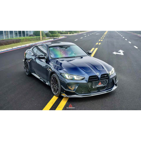 AE Design aeropaket i carbon – frontläpp, canards & diffusor för BMW M4 G82