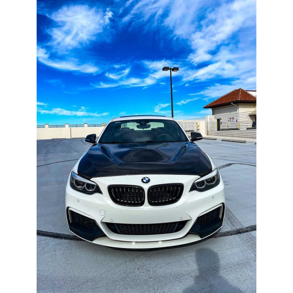 Motorhuv i carbon för BMW M2/M2C F87 & 2-serie F22 2014–