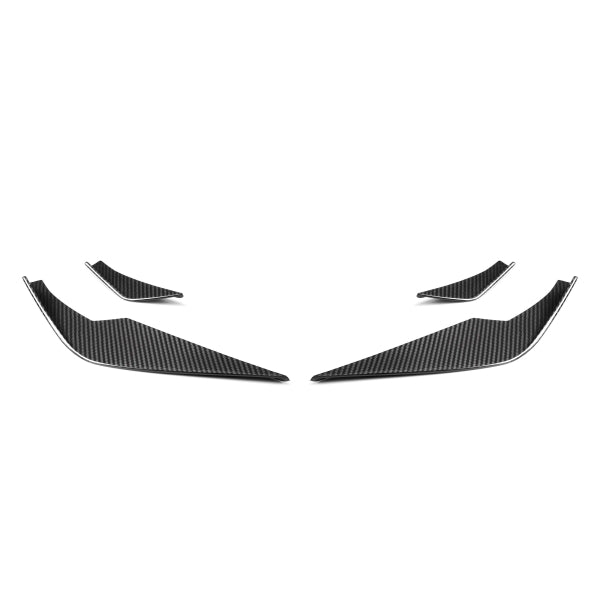 Canards till främre stötfångare i pre-preg carbon för BMW M3 G80/G81 & M4 G82/G83