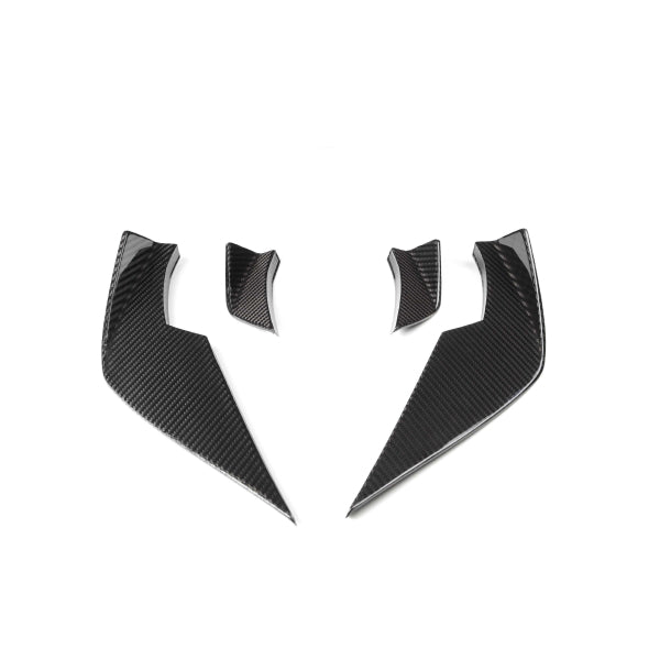 Canards till främre stötfångare i pre-preg carbon för BMW M3 G80/G81 & M4 G82/G83