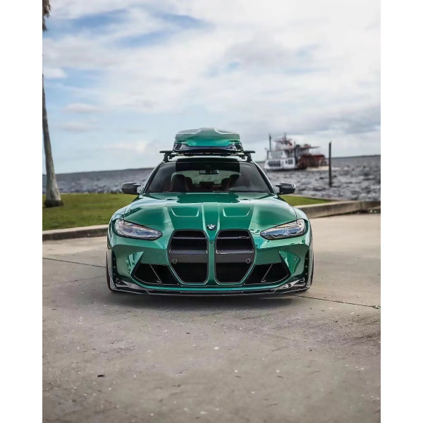 Karosspaket med canards & PSM-spoiler i pre-preg carbon för BMW M3 G80 & M4 G82/G83