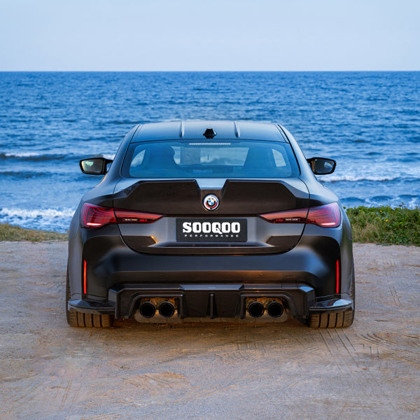 Bagagelucka Sooqoo Neue Klasse i Dry Carbon för BMW M4 G82 & 4-serie G22 – bild 2