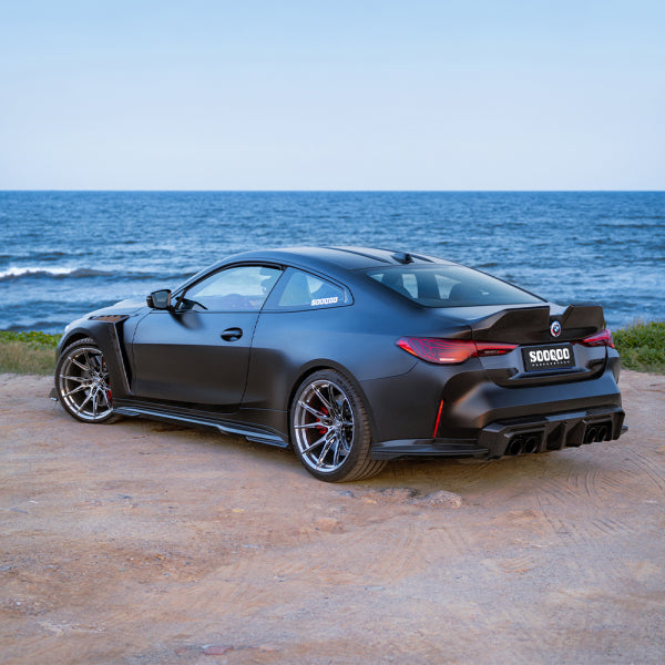 Bagagelucka Sooqoo Neue Klasse i Dry Carbon för BMW M4 G82 & 4-serie G22 – bild 4