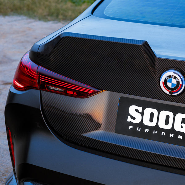 Bagagelucka Sooqoo Neue Klasse i Dry Carbon för BMW M4 G82 & 4-serie G22 – bild 6
