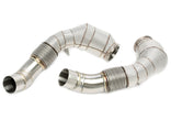 BMW M5 F10/ M6 F12/F13/F06 S63 B44 Motor 2012-2018 Downpipe Med Katalysator & Värmeskydd TA Technix – bild 2