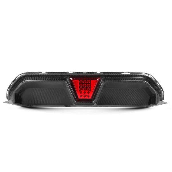 Bakre diffusor med LED i pre-preg carbon för BMW M5 F90 LCI