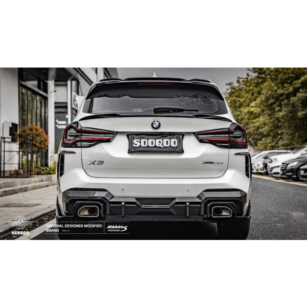 Aerokit i pre-preg carbon för BMW X3 G01 LCI