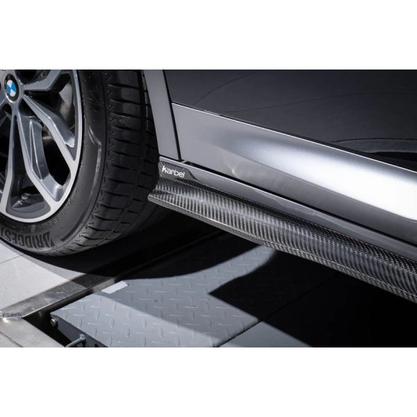 Karbel Sidokjolar i pre-preg carbon för BMW X3 M / X3 M Competition F97 2019–2024 – bild 3