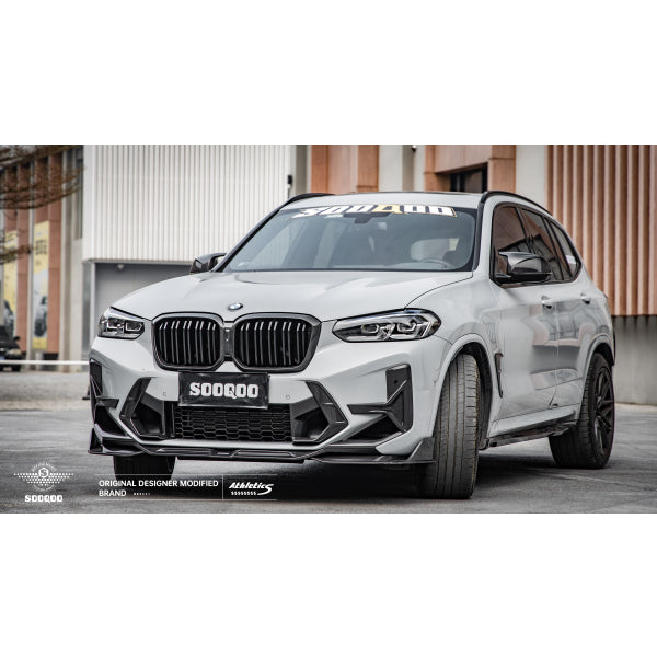 Aerokit / bodykit i carbon med canards för BMW X3M F97 LCI 2022–2024