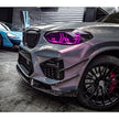 AE Design Främre stötfångarfenor i carbon för BMW X4 M F98 LCI