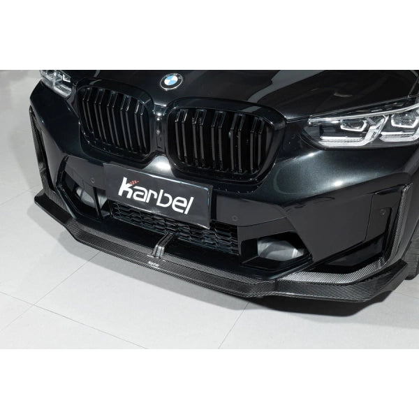 Frontläpp i pre-preg carbon för BMW X3 M F97 & X4 M F98 LCI 2022–2024